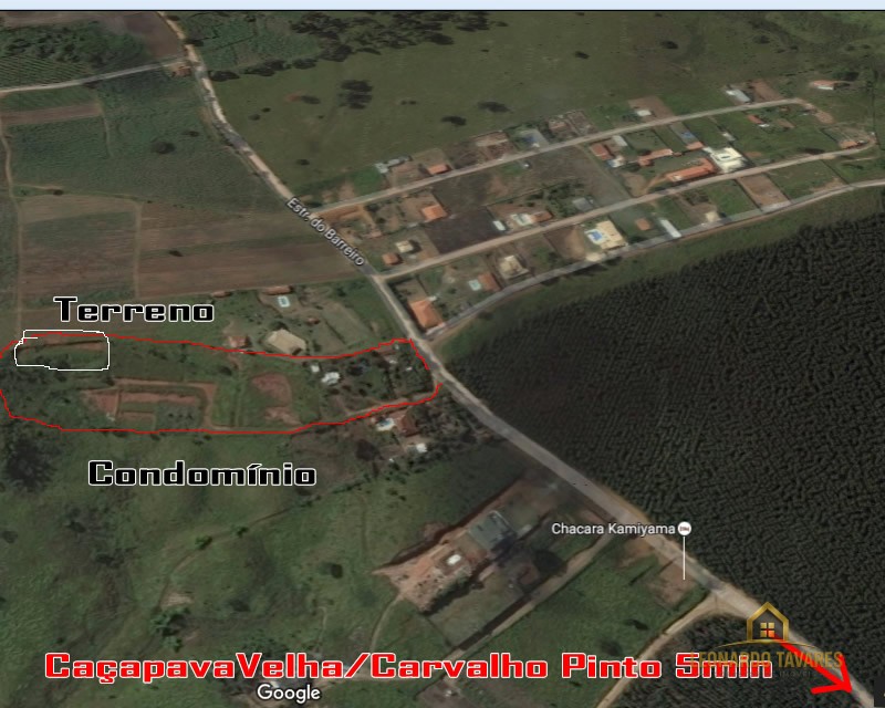 Terreno à venda – 1.000 m² | Estrada do Barreiro – Taubaté/SP